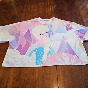 Frozen  Elsa Top Women Size 1XL